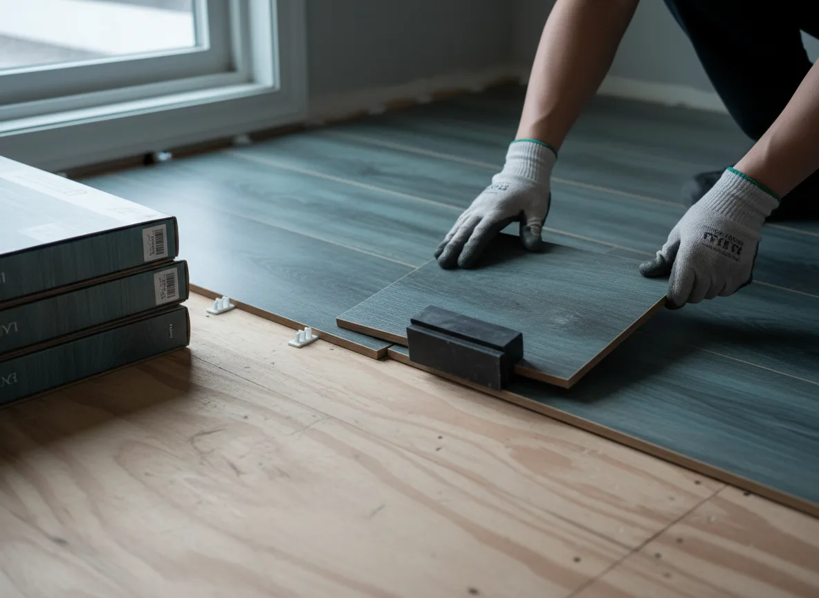 Luxury Vinyl Plank Installation company in Delphos, KS
